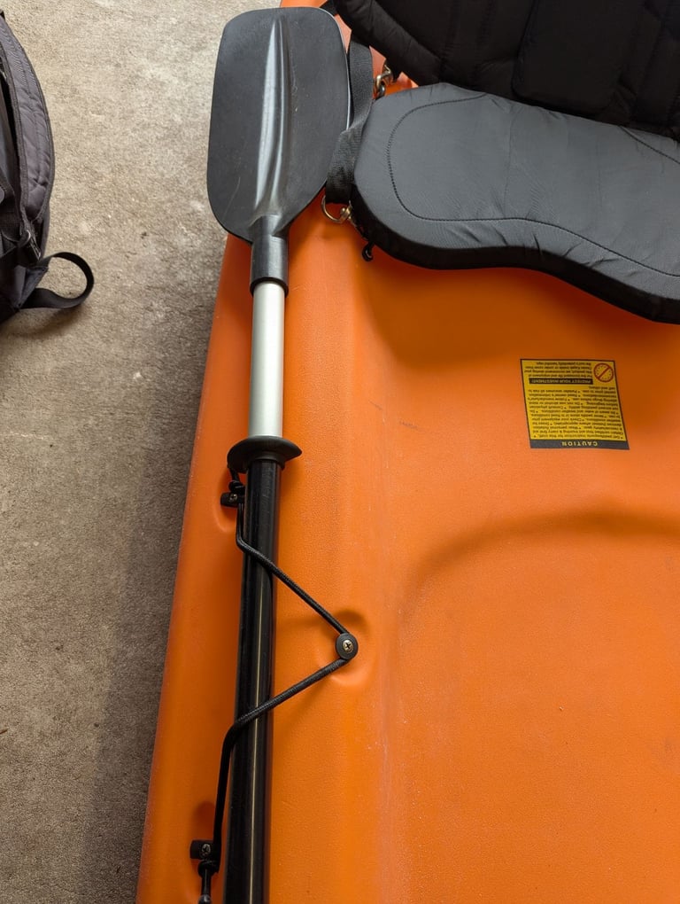 Ocean kayak with accessories 