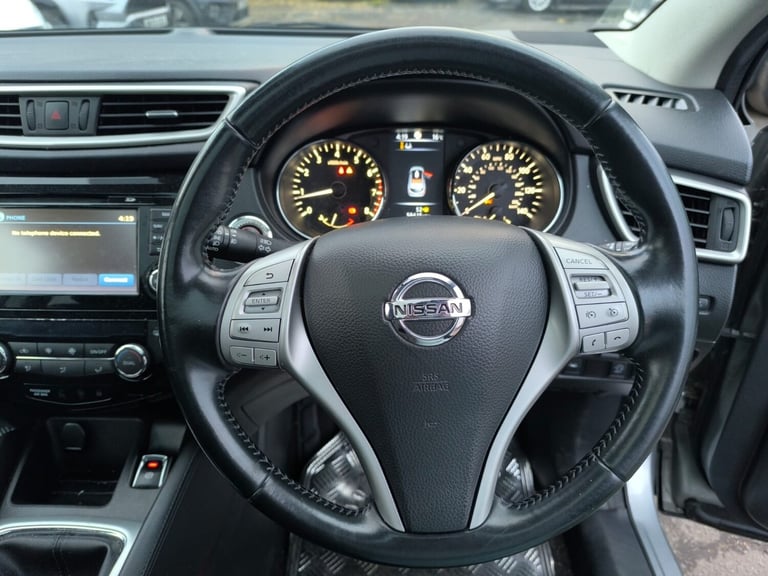 2015 Nissan Qashqai 1.2 Petrol Manual DIG-T n-tec+ SUV 5dr 2WD 2 Keys Euro 5 ULEZ Free SUV Petrol...