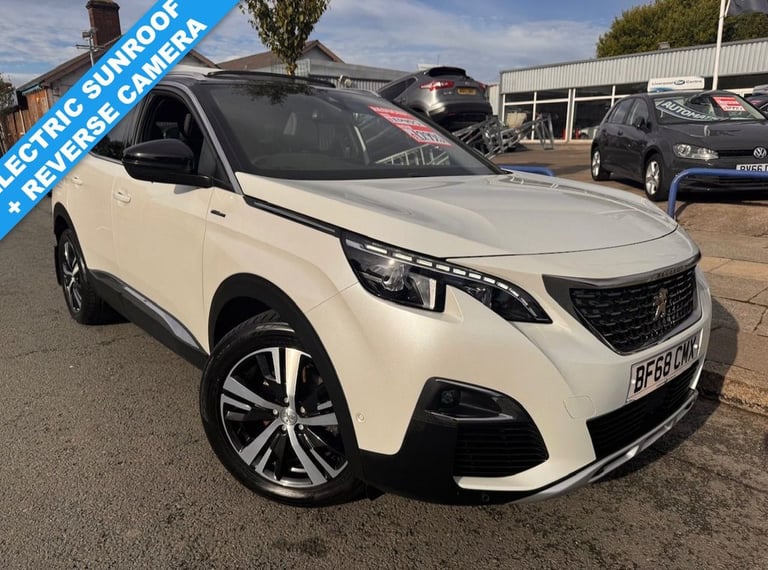 image for 2018 Peugeot 3008 1.5 BlueHDi GT Line SUV 5dr Diesel Manual Euro 6 (s/s) (130 ps) HATCHBACK Diese...