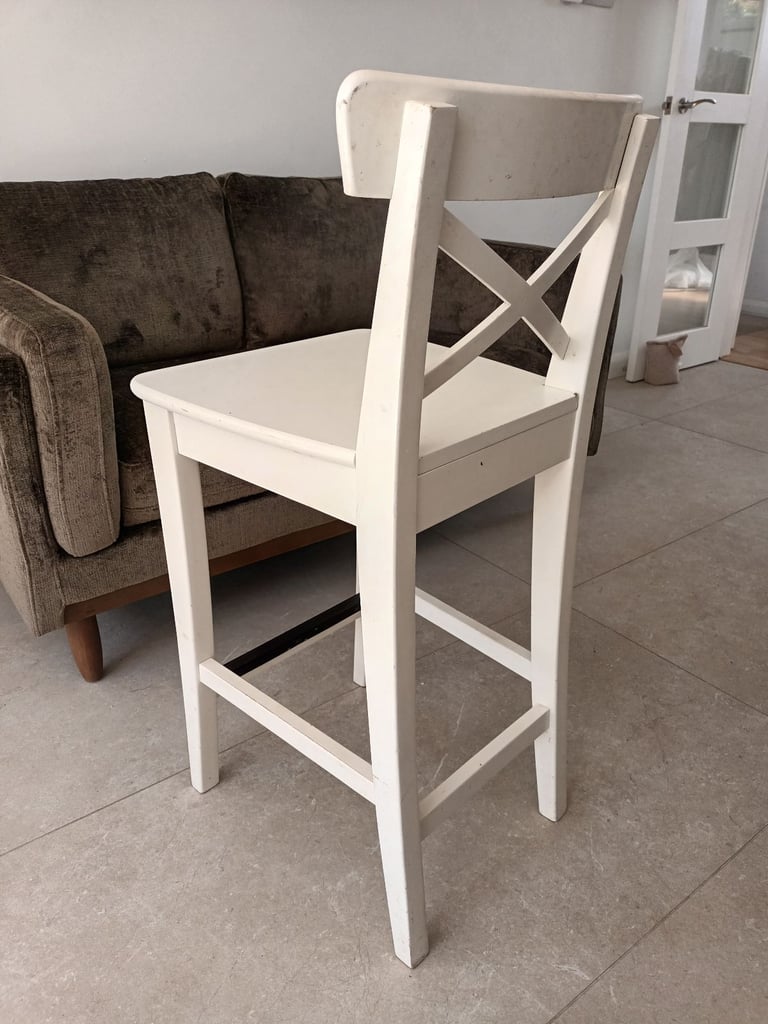 Ikea Ingolf Stool Wooden Bar Stools With Backs Ikea INGOLF Stool