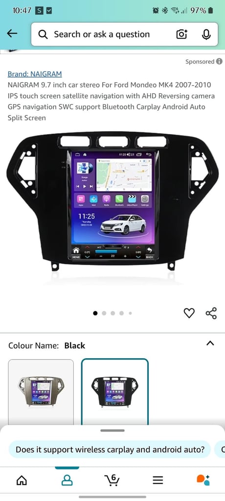 Ford mondeo radio 