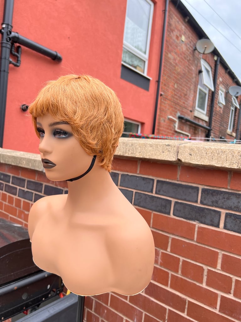 Pixie cut Humanhair wig 