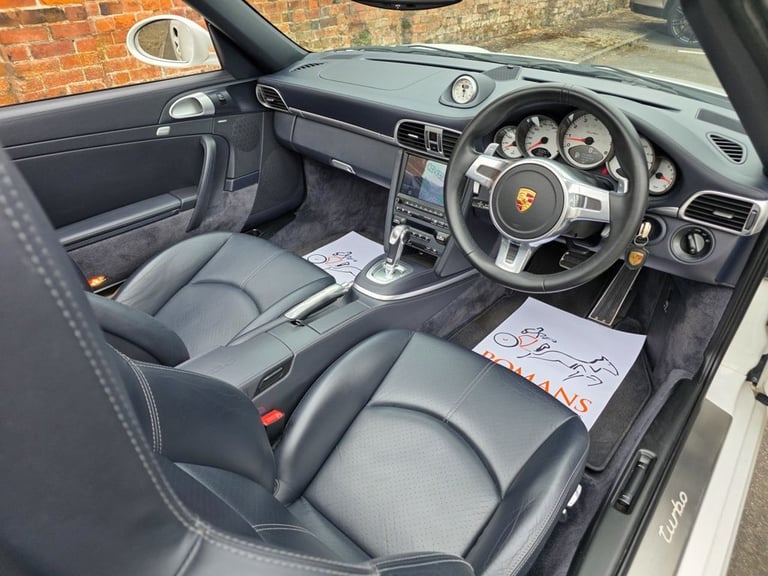 2009 Porsche 911 3.8 997 Turbo Cabriolet 2dr Petrol PDK AWD (268 g/km, 500 bhp) Convertible Petro...