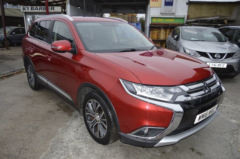 2016 Mitsubishi Outlander 2.2 DI-D GX4 5dr Auto 2 OWNER SUNROOF SAT NAV 7 SEATS EURO6  ESTATE Die...
