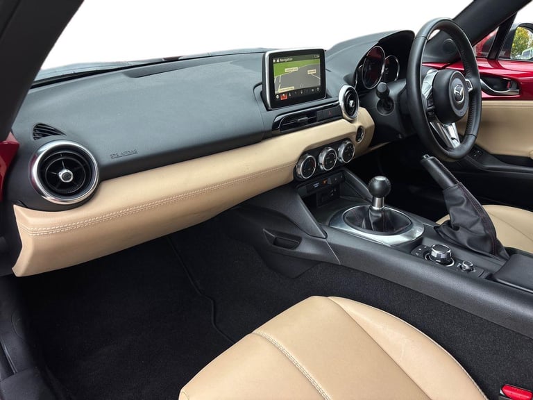 2017 Mazda MX-5 2.0 Sport Nav 2dr CONVERTIBLE PETROL Manual