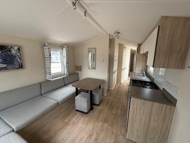 3 Bed 10ft Wide Static Caravan - DG, CH - Offsite Sale for Own Land, Self Build