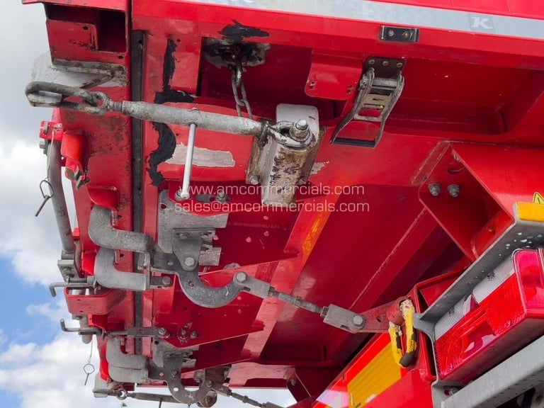 KASSBOHRER 71 CU YD ALLOY TIPPER TRAILER 