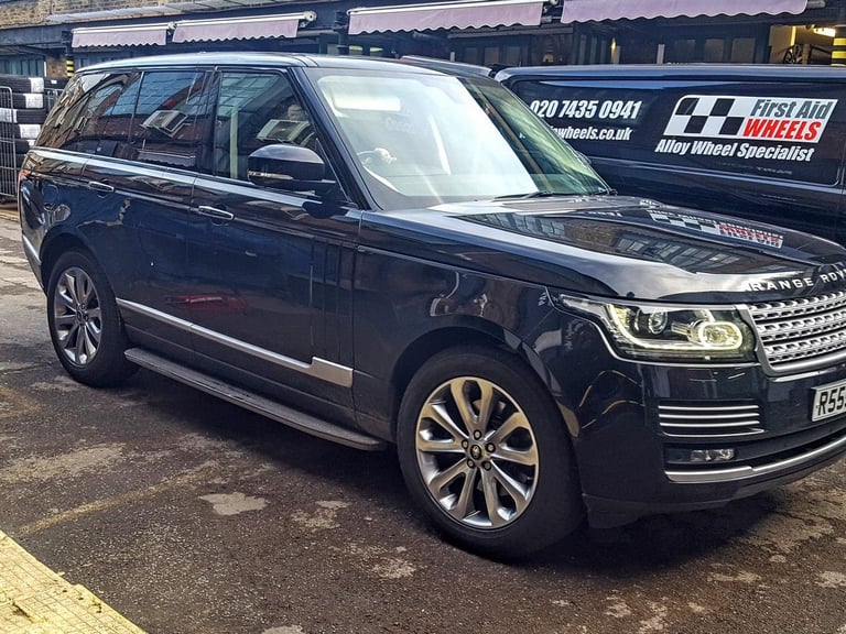 R511SC Swap RANGE ROVER L405 4x 20" GENUINE STYLE 5002 SHADOW CHROME ALLOY WHEELS