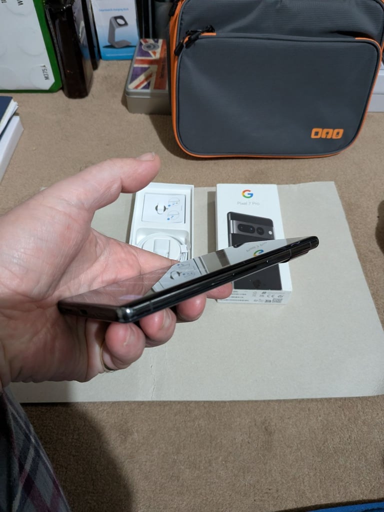 *Sold* Google Pixel 7 Pro 128gb Black Unlocked Mobile Phone
