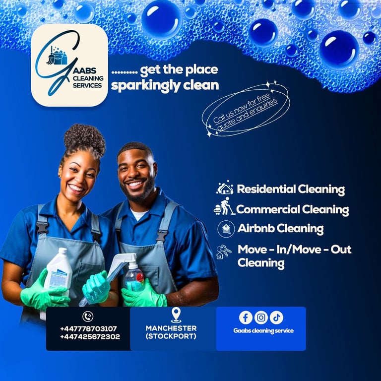 image for 🏡 GAABS Cleaning | Professional, Affordable, Insured – Homes, Offices, Airbnb. Call Now!