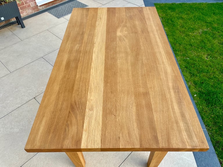 Solid Oak Dining Table