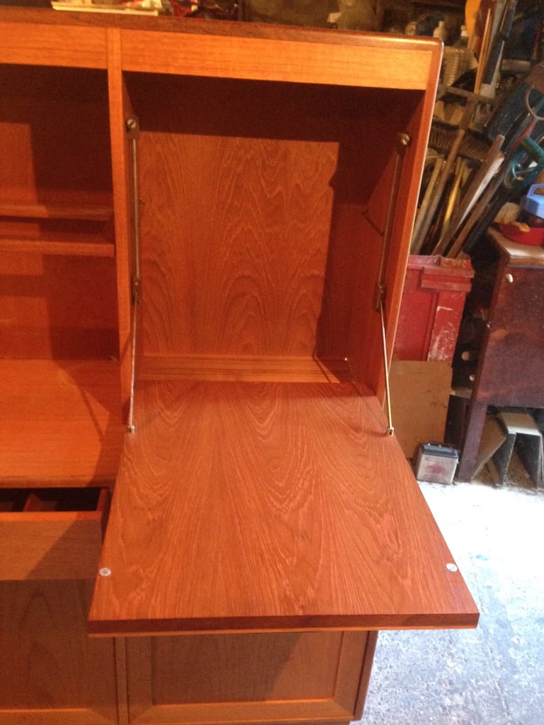 VINTAGE RETRO G PLAN FRESCO TEAK CUPBOARD SHELF TOP SECTION OF SIDEBOARD ONLY 
