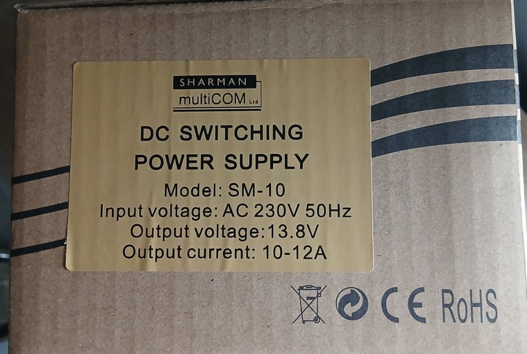 C.B. POWER SUPPLY 10AMP