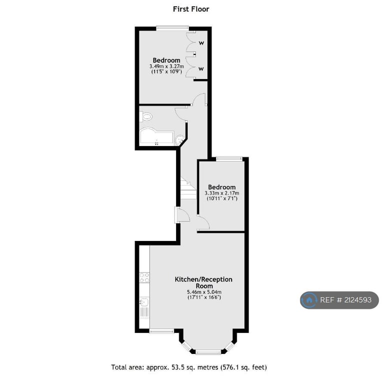 2 bedroom flat in Streatham, London, SW16 (2 bed) (#2124593)