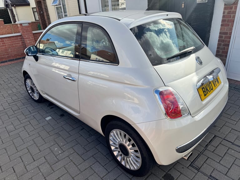 2010 Fiat 500 1.2 Lounge 3dr Dualogic [Start Stop] HATCHBACK Petrol Automatic