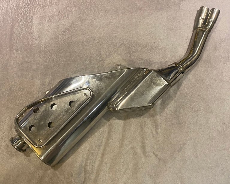 MZ BAGHIRA ORIGINAL EXHAUST CAN/MAN CAVE DECORATION? - REDUCED TO CLEAR
