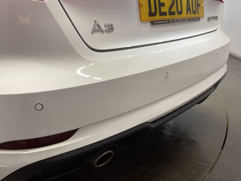 2020 20 AUDI A3 1.0 TFSI 30 BLACK EDITION SPORTBACK 5DR PETROL MANUAL EURO 6 (S/