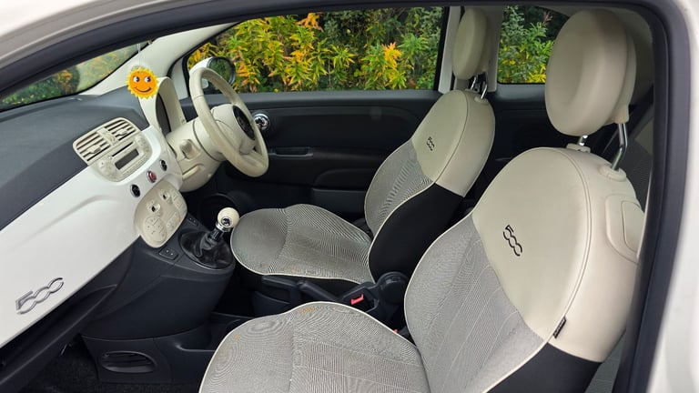 Fiat 500 Lounge, 875cc turbo, low miles