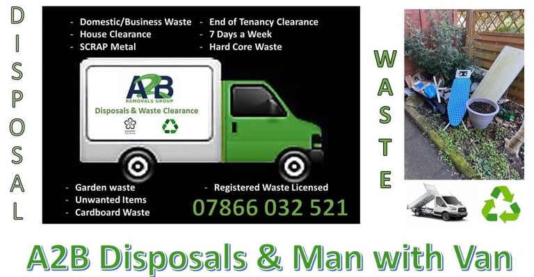 image for ♻️Waste Removal | House clearance | Rubbish & Garden Waste & General Waste & Collection Man and Van 