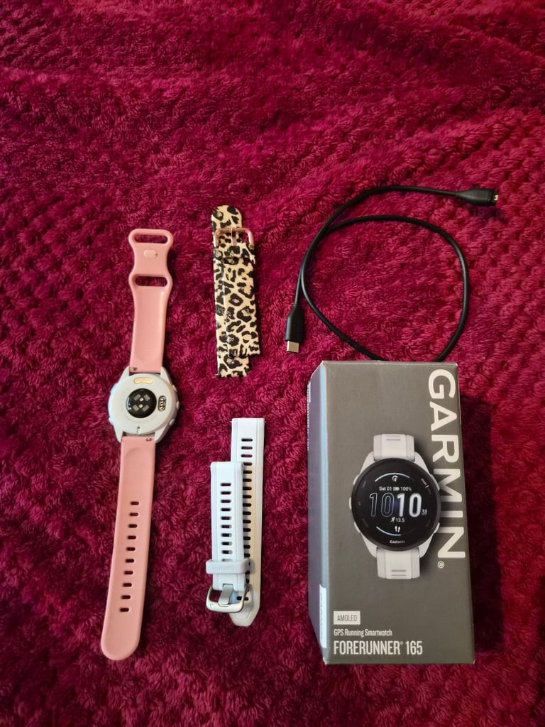 Garmin forerunner 165 gps smart watch 