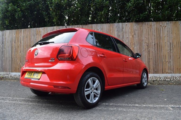 VOLKSWAGEN POLO 1.4 TDI BlueMotion Tech Match Red Manual Diesel 2016