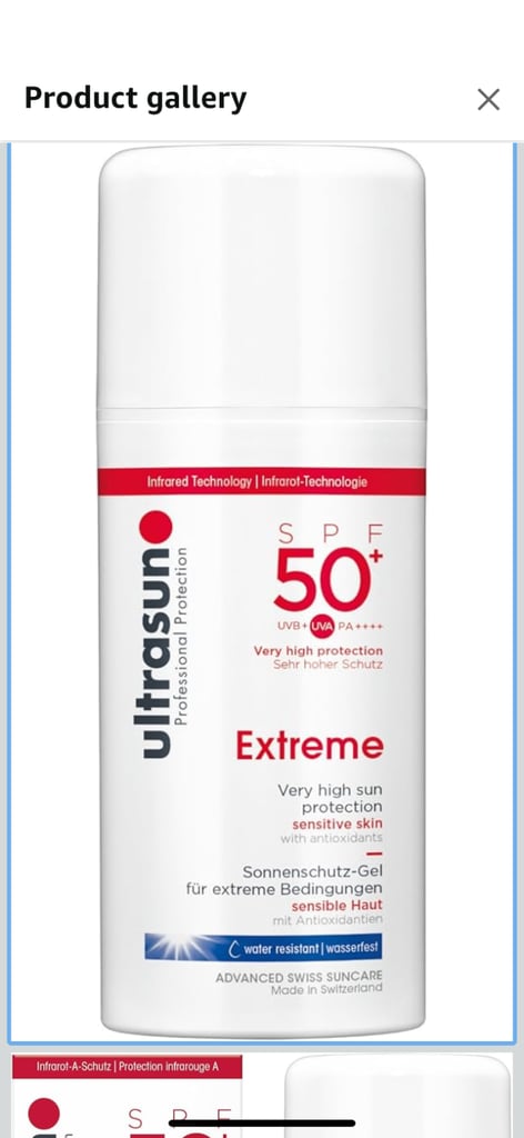 2 lots of Ultra Sun Extreme, Sun Factor 50, 200ml