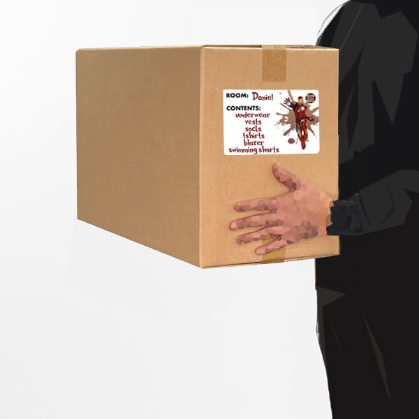 image for Strong Large Moving House Cardboard Boxes 582(L) x 282(W) x 366(D)mm