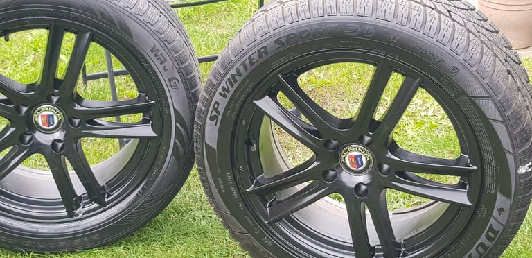 18" Alpina alloys and tyres