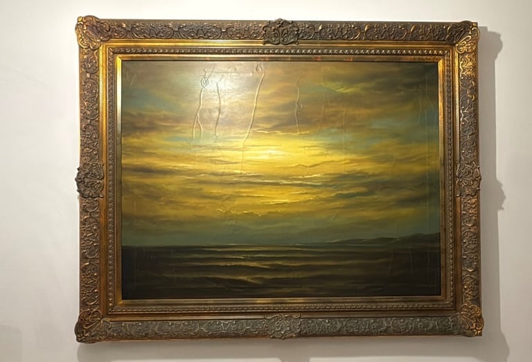 Vintage Original Alexander Williams Oil Painting - PRICE UP FOR NEGOTIATION 