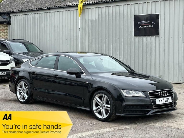 2011 Audi A7 3.0 TDI V6 S line Sportback Multitronic Euro 5 (s/s) 5dr (4Seat) HATCHBACK Diesel Au...