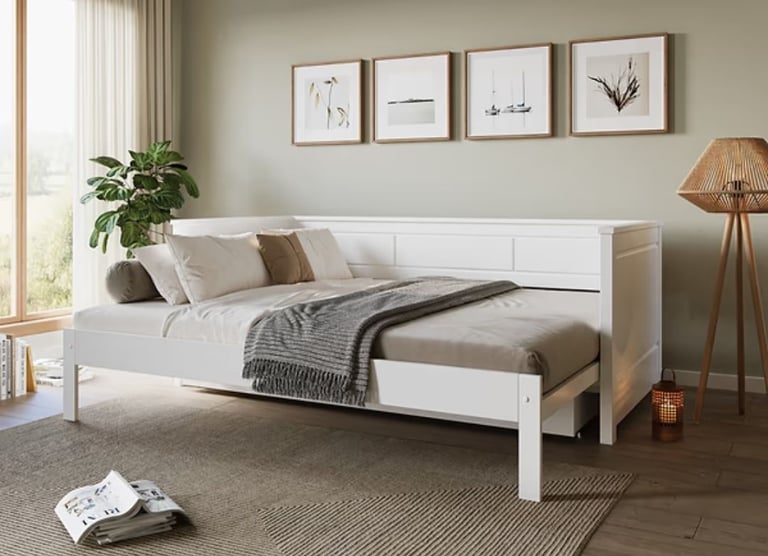 image for Noomi Erika double Guest Bed with Drawer (FSC-Certified)