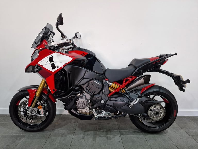 2022 Ducati Multistrada V4 Pikes Peak, Evotech Extras, Full Titanium Termignoni