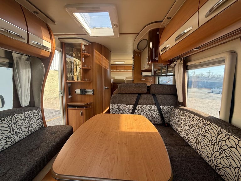 2012 Fiat DUCATO HOBBY EXCLUSIVE 690 MIAMI 4 BERTH MOTORHOME WITH LARGE GARAGE