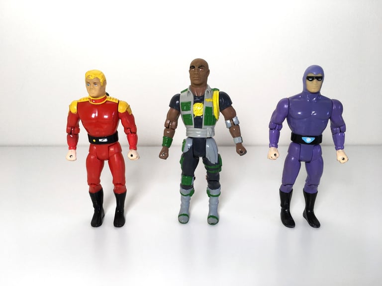 image for 1985 Defenders Of The Earth Vintage Action Figures Rare Lothar - The Phantom - Flash Gordon Galoob