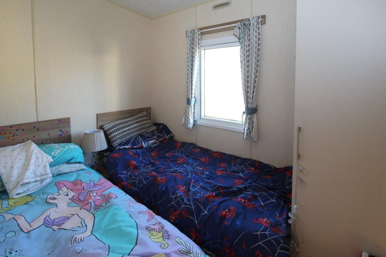 ABI Eminence 2014 static caravan at New Beach, Dymchurch, Kent. 6 berth