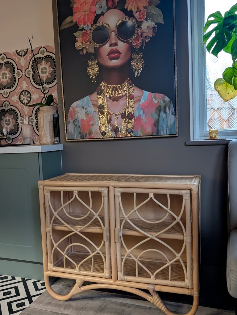 Boho Bamboo Sideboard