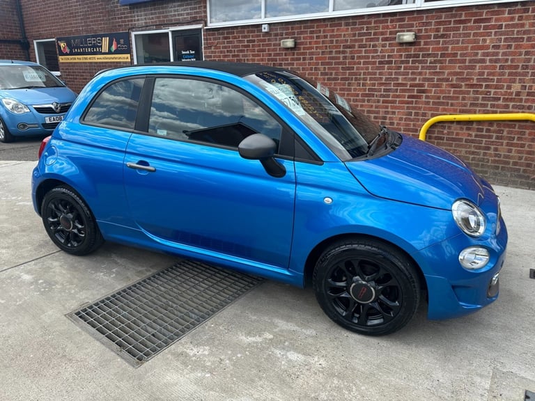 2017 Fiat 500 1.2 S 2dr CONVERTIBLE Petrol Manual