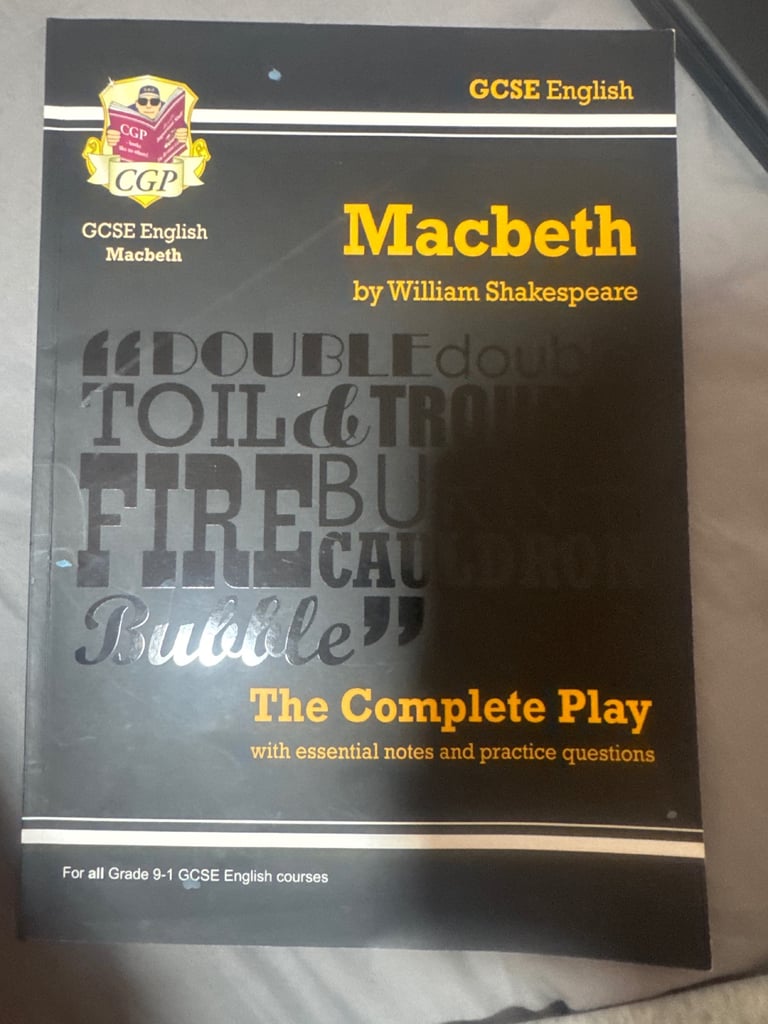 image for GCSE English Macbeth Complete Play 