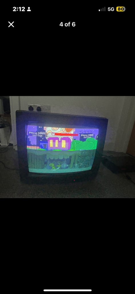 Matsui 21” crt retro gaming tv