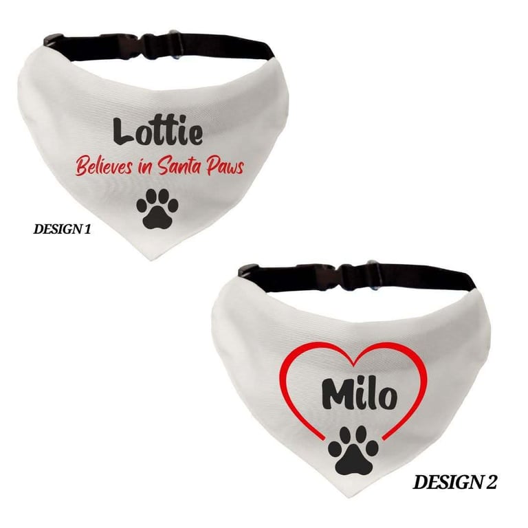 Personalised Pet Bandana 