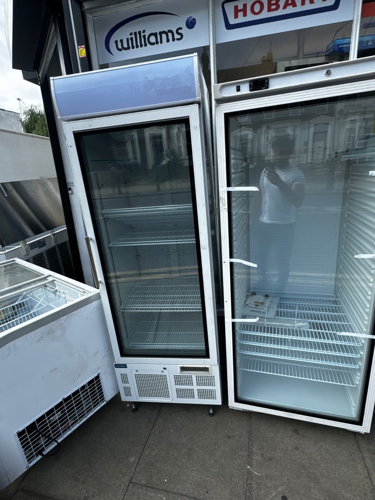 Commercial single door fridges freezers chiller cafe shop 