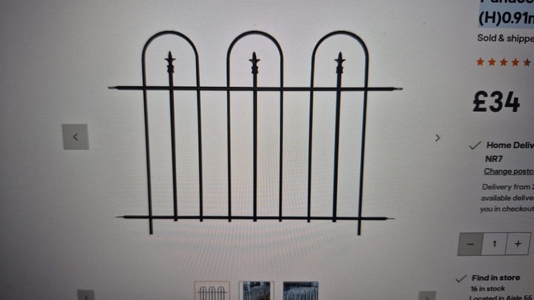 Brand New 6 x Panacea Fencing Panels and accessories