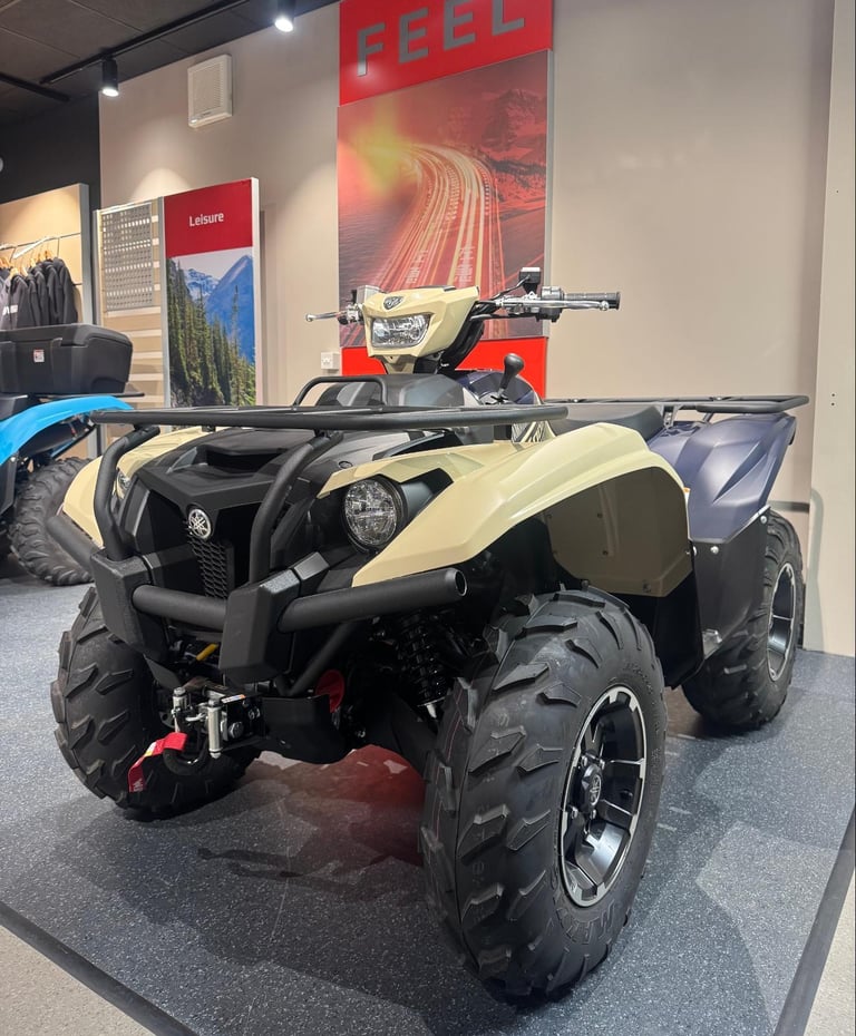 YAMAHA KODIAK 700 EPS SE EFI ATV FARM QUAD SAND/NAVY UTILITY QUAD IN STOCK!!!