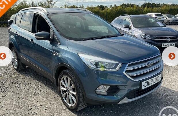 2019 Ford Kuga 2.0 TDCi EcoBlue Titanium Edition AWD Euro 6 (s/s) 5dr HATCHBACK Diesel Manual