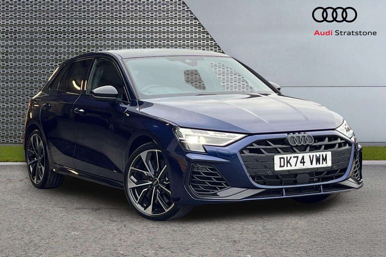 2024 Audi A3 S3 TFSI Black Edition Quattro 5dr S Tronic Hatchback Petrol Automatic