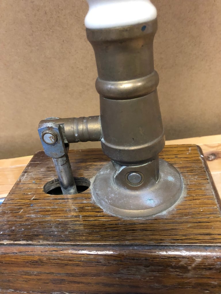 Vintage Tetley Beer pump