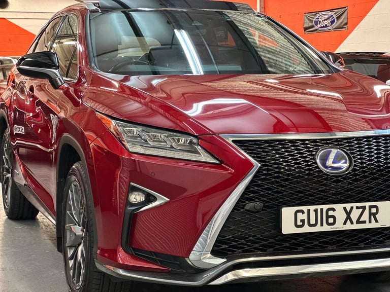 2016 Lexus RX 3.5 450h V6 F Sport CVT 4WD Euro 6 (s/s) 5dr ESTATE Petrol/Electric Hybrid Automatic