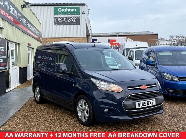 2015 15 FORD TRANSIT CONNECT 1.6 TDCI 200 LIMITED PANEL VAN 4DR DIESEL MANUAL L1