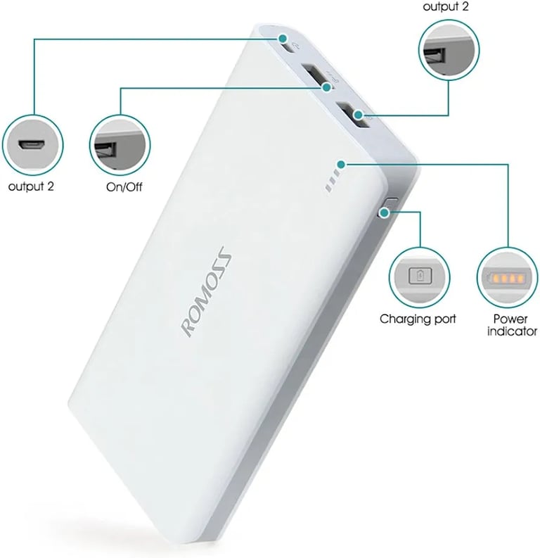 ROMOSS powerbank charger 20000 mAh