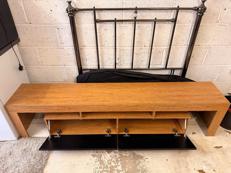 Nova Tv Cabinet 200cm - Dark Oak